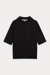 BLAIRE RIBBED POLO