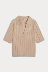 BLAIRE RIBBED POLO