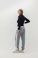 LONG-SLEEVE RIBBED TEE