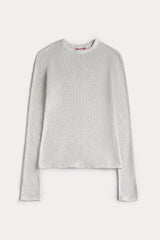 LONG-SLEEVE RIBBED TEE