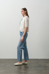 ANA ELBOW SLEEVE CASHMERE CARDIGAN