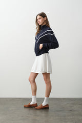 MAGDA COTTON CASHMERE TRACK JACKET