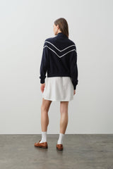 MAGDA COTTON CASHMERE TRACK JACKET