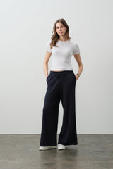 ASHLYN COTTON CASHMERE TRACK PANTS