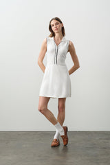 LINDA COTTON CASHMERE TENNIS DRESS