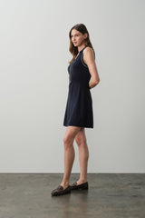 LINDA COTTON CASHMERE TENNIS DRESS