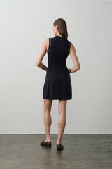 LINDA COTTON CASHMERE TENNIS DRESS