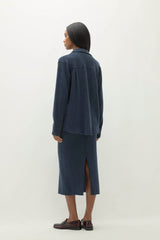 CATANIA DENIM CASHMERE SHIRT