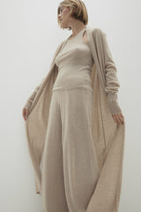 FAYE LONGLINE CASHMERE CARDIGAN