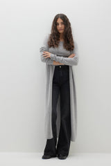 FAYE LONGLINE CASHMERE CARDIGAN