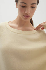 AZALEA CASHMERE OFF THE SHOULDER SWEATER