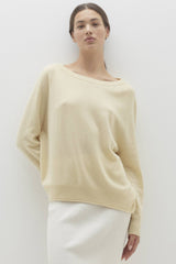AZALEA CASHMERE OFF THE SHOULDER SWEATER