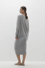 AZALEA CASHMERE OFF THE SHOULDER SWEATER