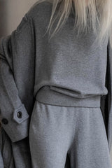 ARIAH COTTON CASHMERE PANT