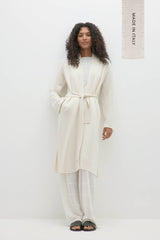 RIVIERA TIE-FRONT CASHMERE CARDIGAN