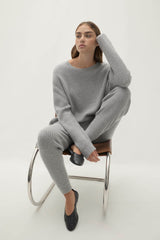 HEIDI RIBBED JOGGER PANT
