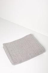 CABLE CASHMERE BABY BLANKET