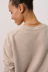 KAIA CREWNECK CASHMERE SWEATER