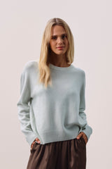 KAIA CREWNECK CASHMERE SWEATER