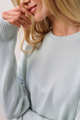 KAIA CREWNECK CASHMERE SWEATER