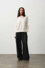 KAIA CREWNECK CASHMERE SWEATER