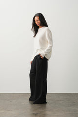 KAIA CREWNECK CASHMERE SWEATER