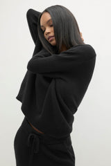 KAIA CREWNECK CASHMERE SWEATER