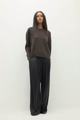 KAIA CREWNECK CASHMERE SWEATER