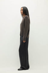 KAIA CREWNECK CASHMERE SWEATER