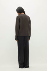 KAIA CREWNECK CASHMERE SWEATER