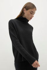 JOSLYN TURTLENECK CASHMERE SWEATER