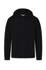 JAKE ZIP-UP CASHMERE HOODIE