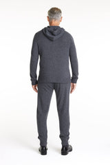 JAKE ZIP-UP CASHMERE HOODIE