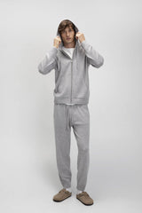JAKE ZIP-UP CASHMERE HOODIE