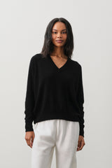 HARLYN CASHMERE V-NECK SWEATER
