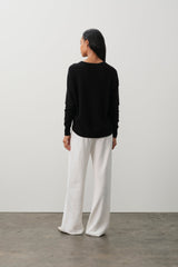 HARLYN CASHMERE V-NECK SWEATER