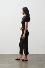 AUBRIE MIDI SKIRT