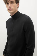 PHILLIP QUARTER-ZIP CASHMERE SWEATER