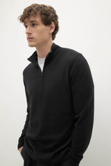 PHILLIP QUARTER-ZIP CASHMERE SWEATER