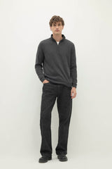 PHILLIP QUARTER-ZIP CASHMERE SWEATER