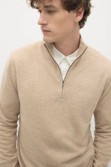 PHILLIP QUARTER-ZIP CASHMERE SWEATER