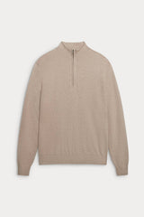 PHILLIP QUARTER-ZIP CASHMERE SWEATER