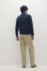 PHILLIP QUARTER-ZIP CASHMERE SWEATER