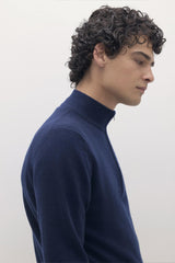 PHILLIP QUARTER-ZIP CASHMERE SWEATER