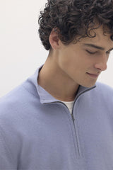 PHILLIP QUARTER-ZIP CASHMERE SWEATER