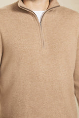 PHILLIP QUARTER-ZIP CASHMERE SWEATER