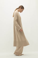 TILYN LONGLINE CASHMERE CARDIGAN