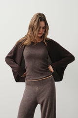 MELI FEATHERWEIGHT CASHMERE SHRUG