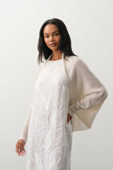 MELI FEATHERWEIGHT CASHMERE SHRUG