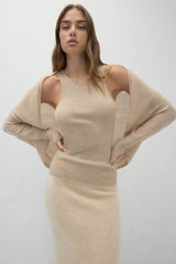 MELI FEATHERWEIGHT CASHMERE SHRUG